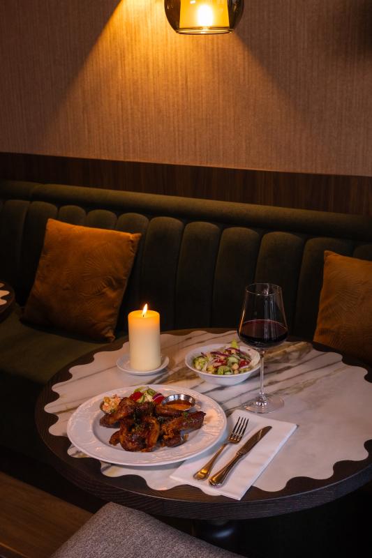 Sfeer in restaurant Bistro Luux