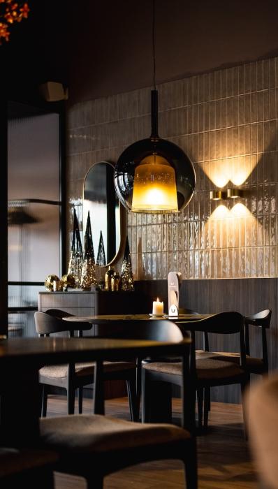 De sfeer in het restaurant in Weert