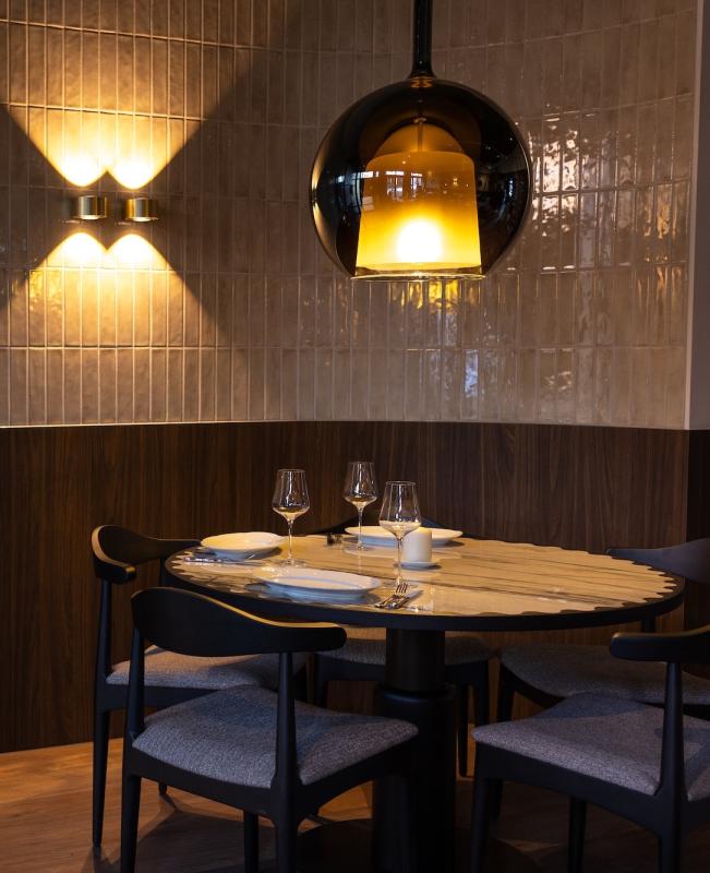 Sfeer bij luxe restaurant Bistro Luux
