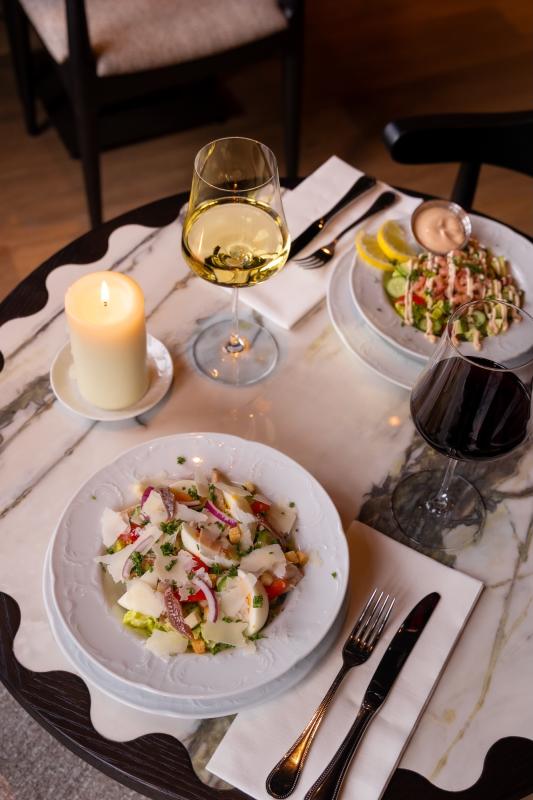 Gerechten bij Bistro Luux