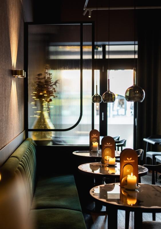 Sfeer bij luxe restaurant Bistro Luux