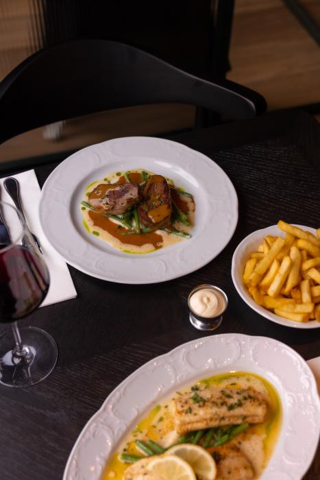 Diner gerechten bij Bistro Luux