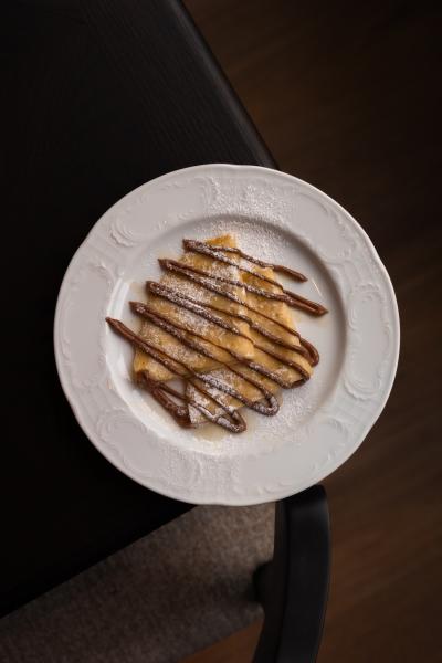 Crepe gerecht bij Bistro Luux