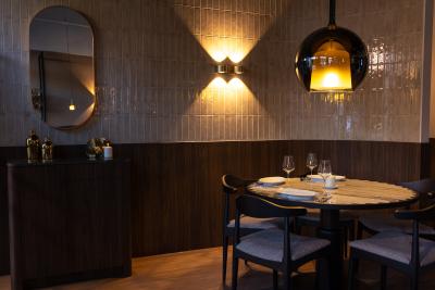 Sfeervolle inrichting bij Bistro Luux