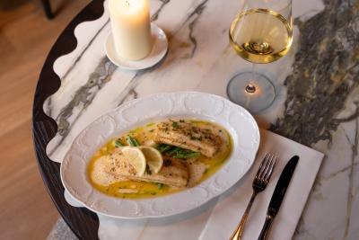 Visgerecht bij Bistro Luux